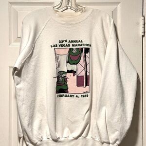 Vintage 1989 Las Vegas Marathon Sweatshirt